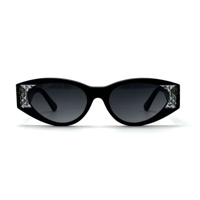 سعر جيد AS096 نظارات شمسية ذات إطار أسيتات 100% حماية من الأشعة فوق البنفسجية نظارات فراشة الانترنت