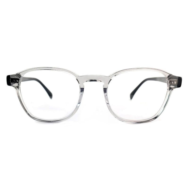 FP2616 الإطار البصري العصري من الأسيتيت Unisex Full Rim Round لون مخصص