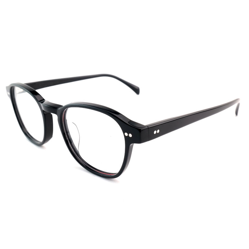 FP2616 الإطار البصري العصري من الأسيتيت Unisex Full Rim Round لون مخصص