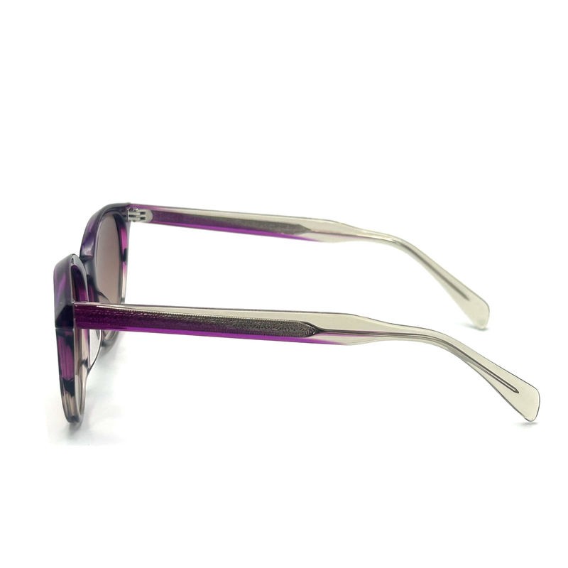 AS065 النظارات الشمسية ذات الإطار الـ Acetate مع مواد العدسات CR 39 للحماية من الأشعة فوق البنفسجية