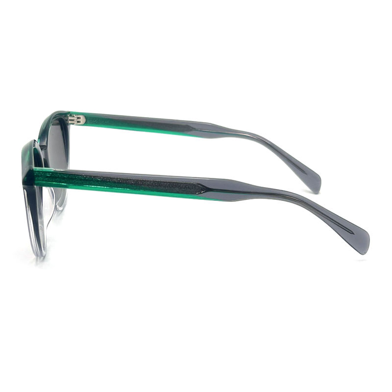 AS065 النظارات الشمسية ذات الإطار الـ Acetate مع مواد العدسات CR 39 للحماية من الأشعة فوق البنفسجية