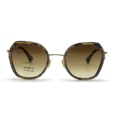 سعر جيد BS002M النظارات المعدنية الـ Acetate مع شكل العين متعدد الأبعاد الانترنت