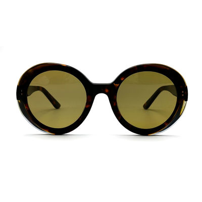 سعر جيد AS101 نظارات شمسية مستديرة للنساء محمية من الأشعة فوق البنفسجية مع عدسات CR 39 الانترنت